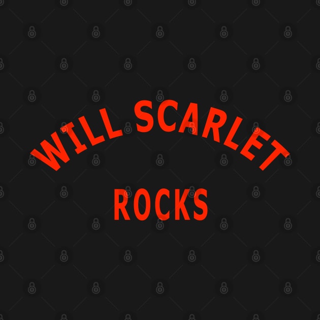 Will Scarlet Rocks by Lyvershop