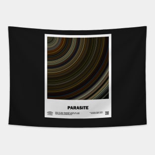 minimal_Parasite Abstract Circular Art Movie Tapestry