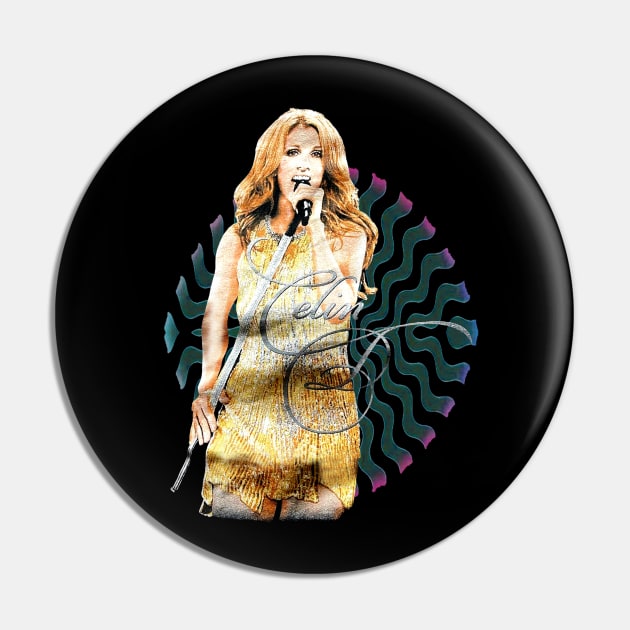 Celine Dion // 80s Retro Pin by DONIEART