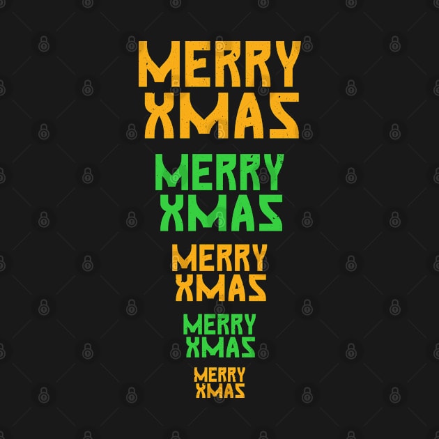 merry xmas tree t-shirt by creative7