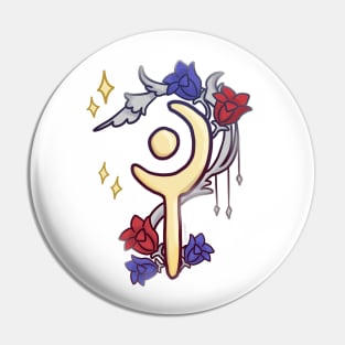 White Mage Icon FFXIV Pin