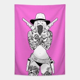 cowgirl Tapestry