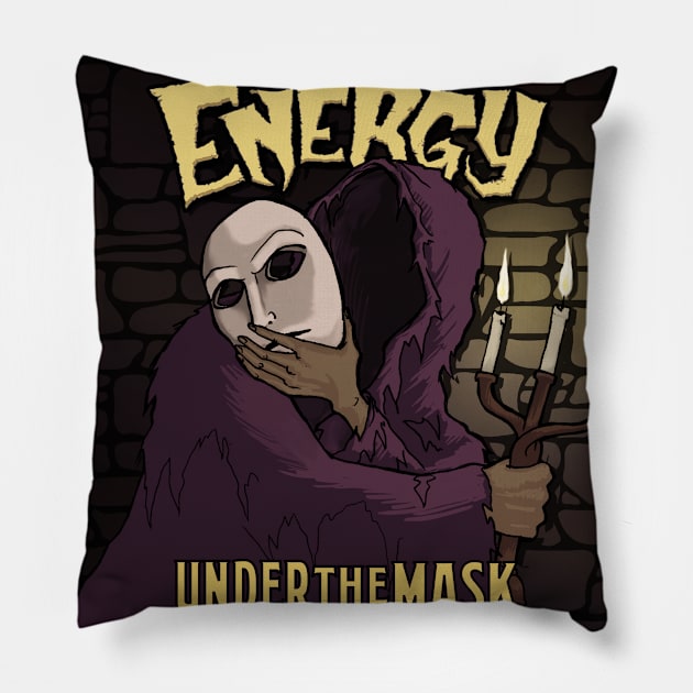 Energy - Under The Mask Pillow by ENERGY