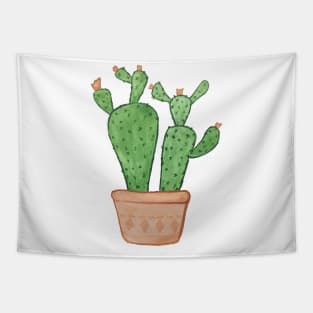 Prickly Pear Cactus Tapestry