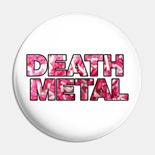 Heavy metal sprinkles design Pin