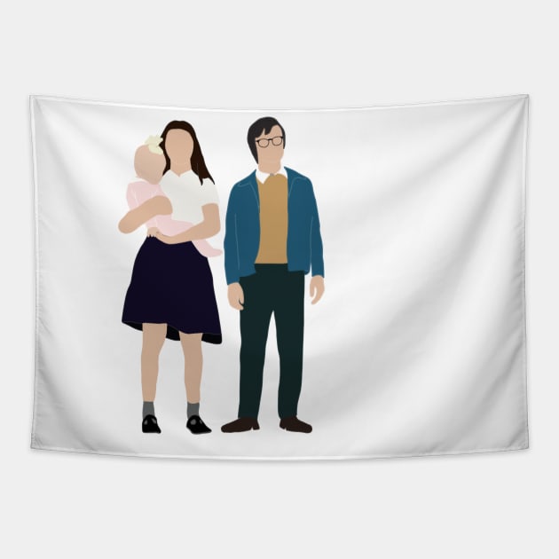 Baudelaire Orphans Tapestry by RockyCreekArt