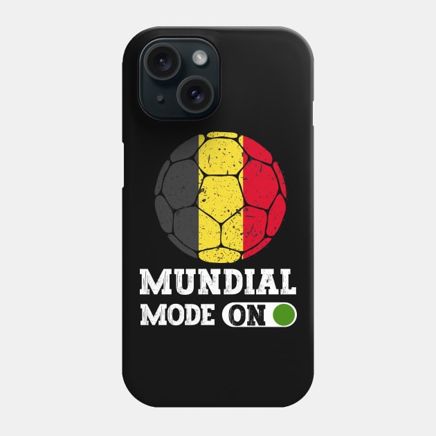 Belgium World Cup Phone Case by footballomatic