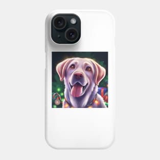 Cute Labrador Retriever Drawing Phone Case