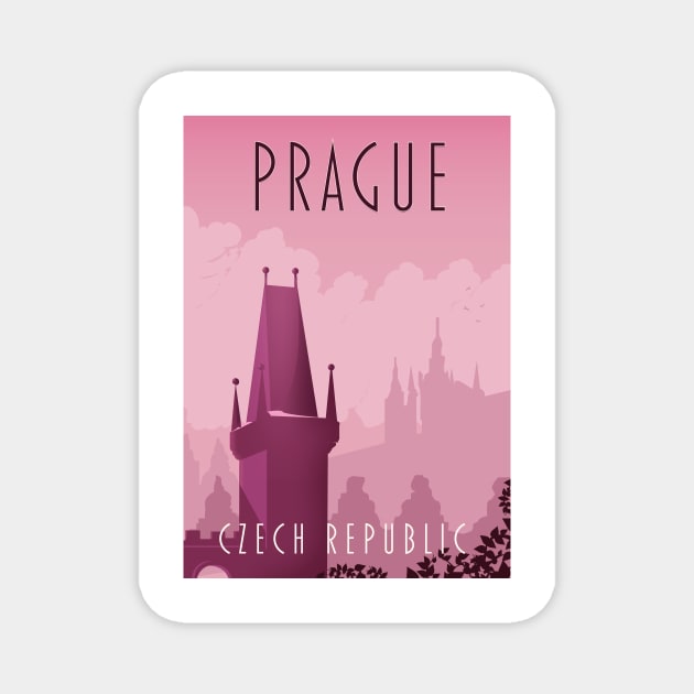 Prague Czech Republic, Magnet by nickemporium1