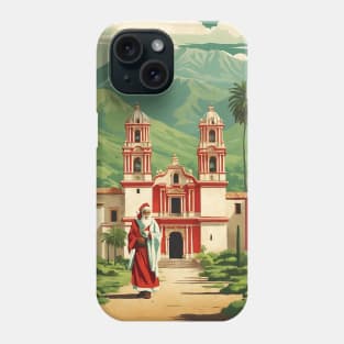 Santa Catarina Juquila Oaxaca Mexico Vintage Tourism Travel Phone Case