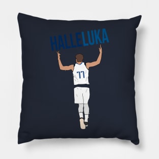 Luka Doncic 'HalleLuka' - Dallas Mavericks Pillow