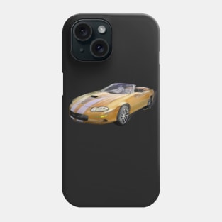 2002 4th Generation Camaro Convertible Phone Case