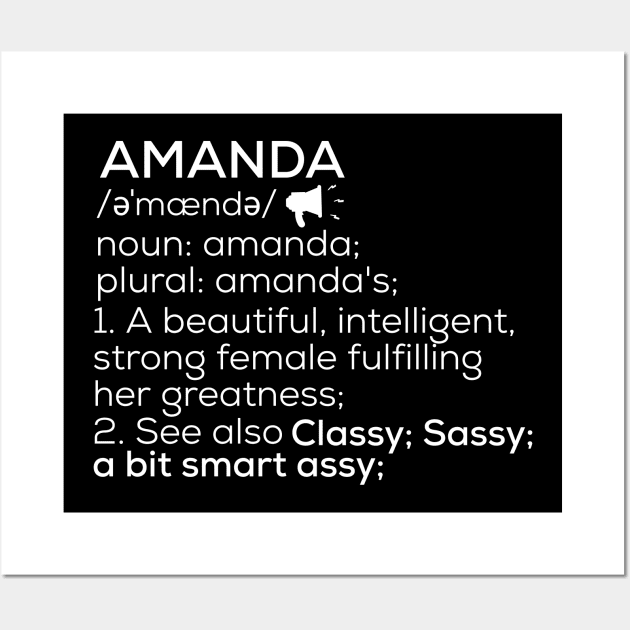 a word from Amanda