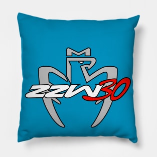 TunerTeez: ZZW30 "the Phoenix Returns" (liquid silver metallic) Pillow