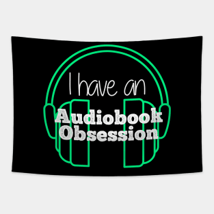 I have an Audiobook Obsession Tapestry