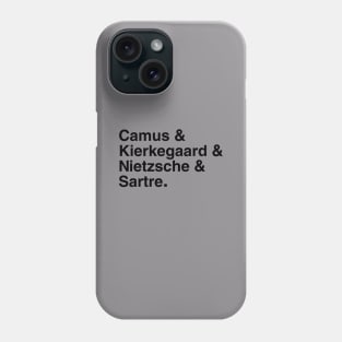 Existential Philosophers Phone Case