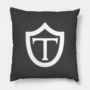 Peter Thorndyke - Small Badge (White) Pillow