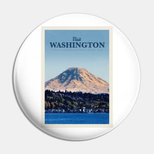 Visit Washington Pin