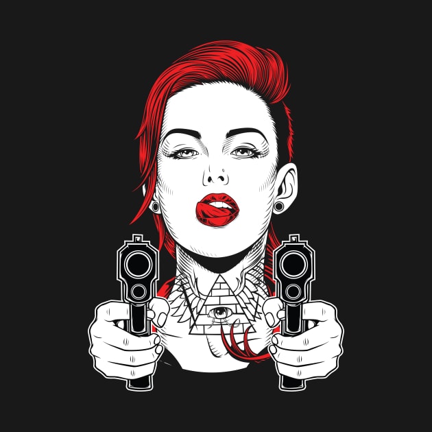 Mafia Girl by Styleinshirts