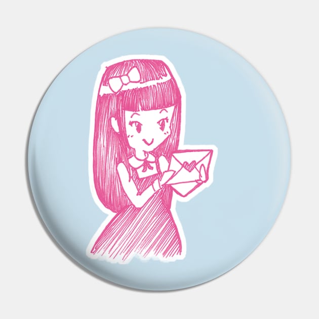 Lolita Penpals Pin by Kittykaya