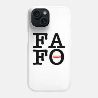 Gen X FAFO Phone Case