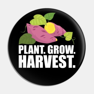 Sweet Potato farmer - Plant Grow Harvest w Pin