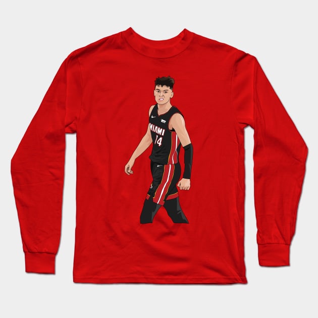 Rock your Miami Heat pride with the Tyler Herro mean mug t-shirt!