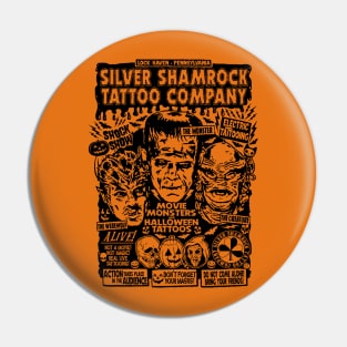 Silver Shamrock Tattoo Company 2k23 Halloween Spookshow Pin