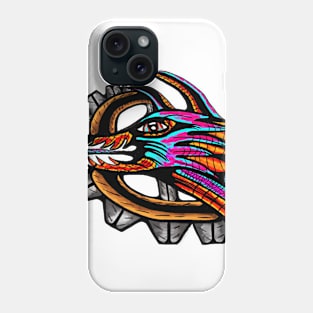 Neon Dragon Phone Case