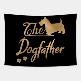 The Scottish Terrier aka Scottie Dogfather Tapestry