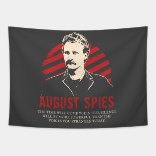 August Spies - Anarchists Tapestry