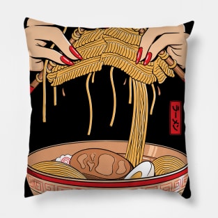 Noodle Knitting / Ramen Pillow