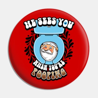 Funny Cute OG Santa Claus Funny Christmas Meme Pin