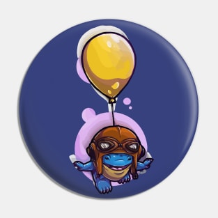 Aviator Quaggan Pin