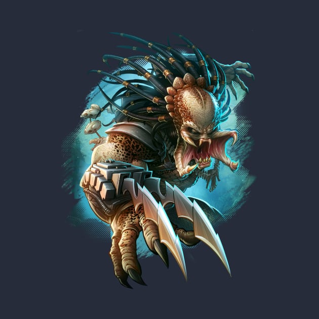 Predator by PatrickBrownArt