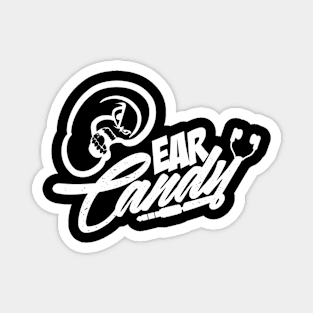 Ear Candy Studio (White Print) Magnet