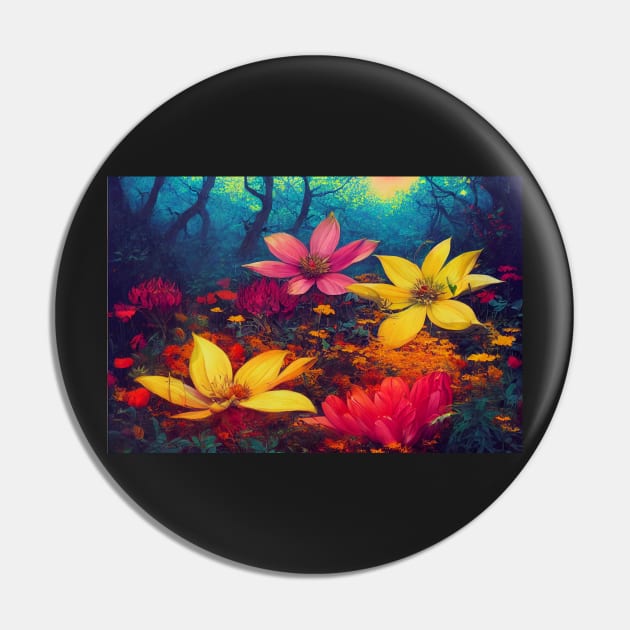 colourful autumn flowers Pin by ai1art