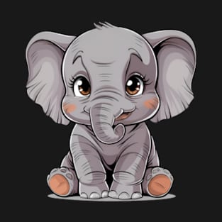 Cute Baby Elephant T-Shirt