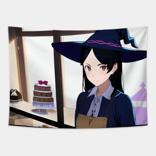 Bakery Witch Tapestry