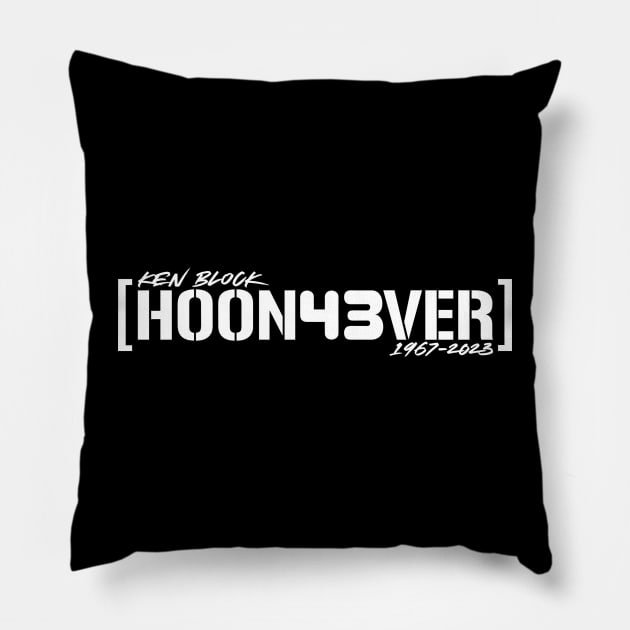 HOON43VER Pillow by Graphic Design & Other Cosas