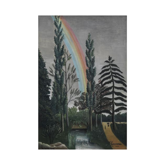 Daumesnil Lake by Henri Rousseau by Classic Art Stall