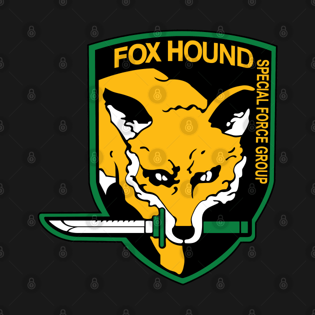 Metal Gear Solid - Fox Hound SFG Emblem by JHughesArt