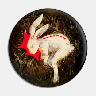 Rabbit and The Circle of Life Pin