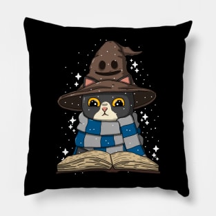 Wizard Neko Reading Book Pillow