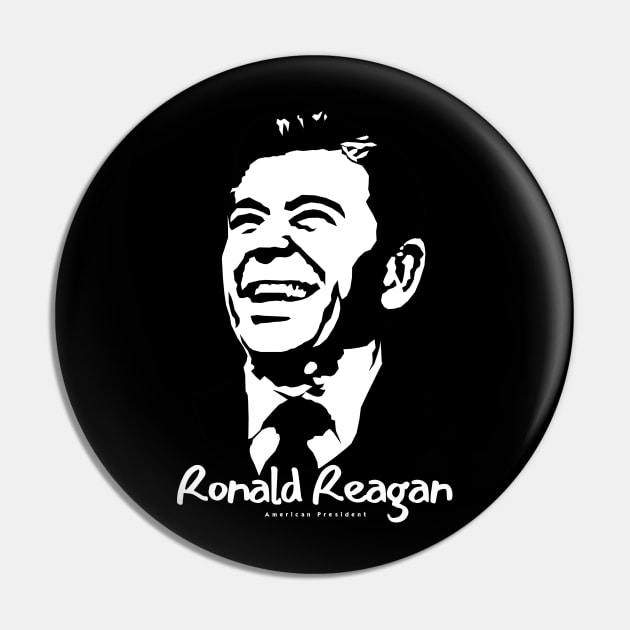 The American President Ronald Reagan Pin by KewaleeTee