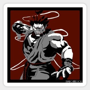 Akuma / Gouki - 3rd Strike Sticker for Sale by PitadorBoy