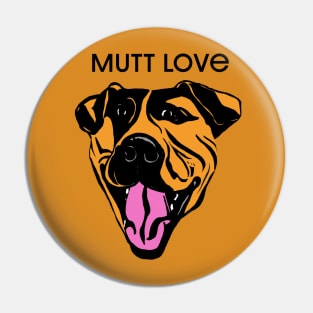 Mutt Love Pin