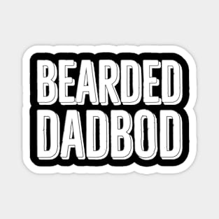 Bearded Dad Bod T-Shirt Magnet