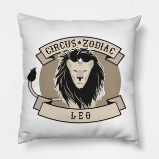 Circus Zodiac Leo Pillow