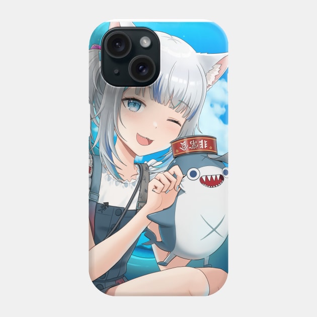 Gura Phone Case by SUONIKO